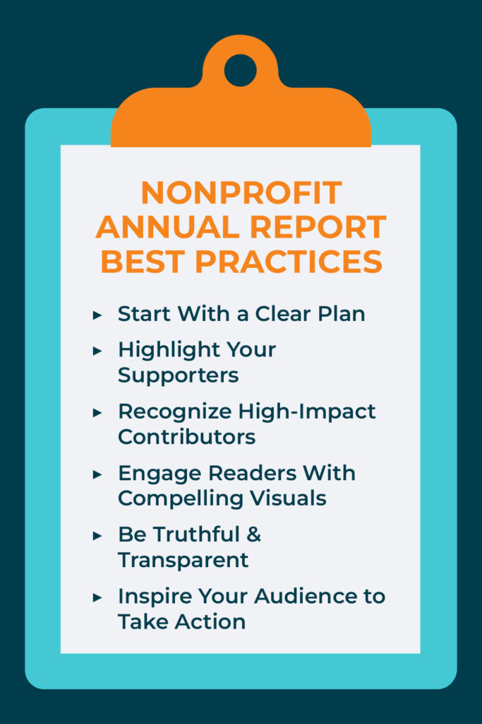 How to Create a Standout Nonprofit Annual Report + Template | DonorSearch